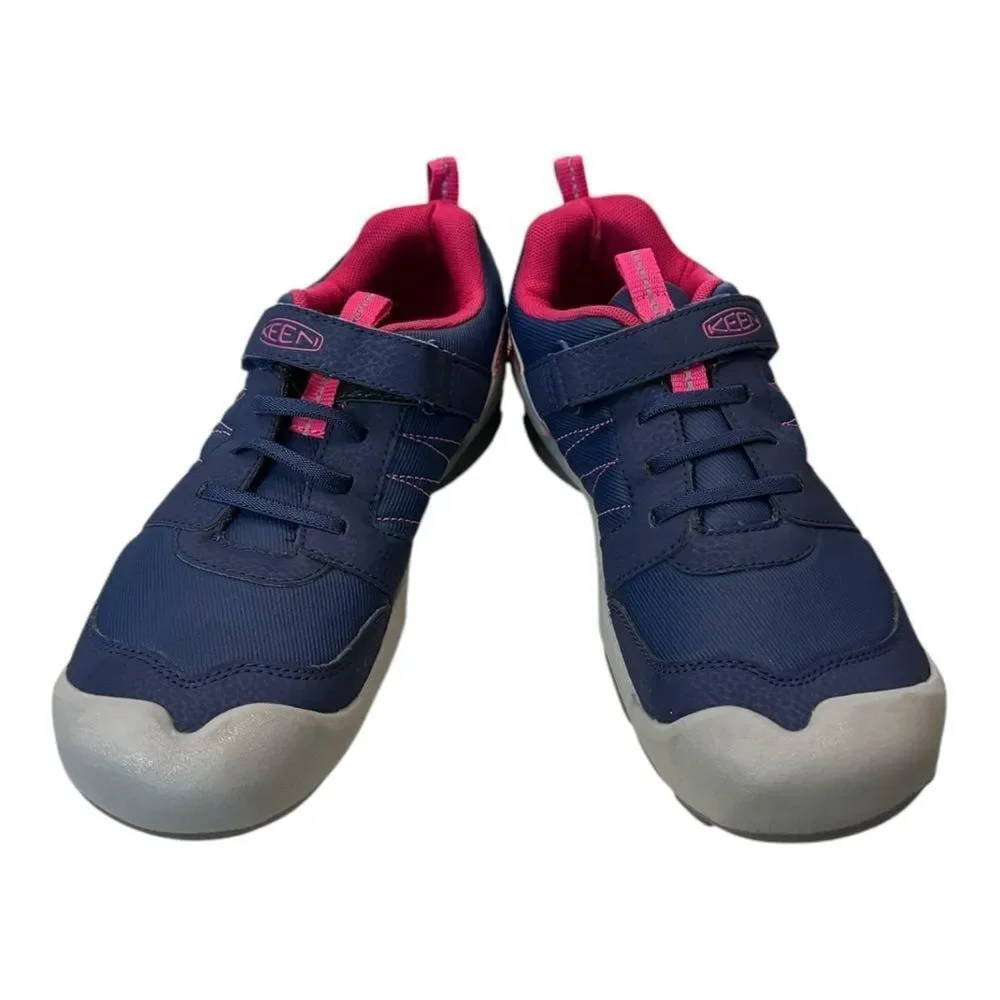 New KEEN Big Kids' Knotch Peak Easy Close Youth Sneakers 6